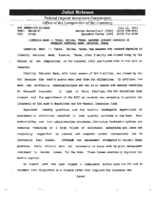 Comerica Bank  Texas Dallas Texas Assumes Insured Deposits of Fidelity National Bank Houston Texas