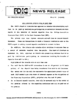 FDIC Proposes Interim Rule on Exit Fees