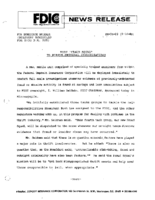 FDIC Fraud Squad To Pursue Criminal Investigations