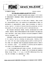 FDIC Makes Public December 1990 Enforcement Actions