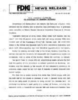 FDIC Chairman Testifies on Condition of Banking Industry