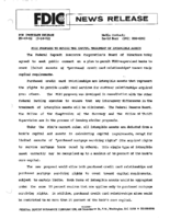 FDIC Proposed to Revise the Capital Treatment of Intangible Assets