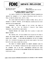 FDIC Approves Assumption of All Assets of BancCentral Amarillo Amarillo Texas