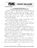 FDIC Transfers Insured Deposits of The First National Bank of Yukon Yukon Oklahoma