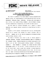 FDIC to Pay Off Insured Depositors in Huntington Pacific Thrift and Loan Association Huntington Beach California