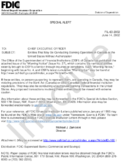 Special Alert Entities That May Be Conducting Banking Operations in Canada or the United States Without Authorization
