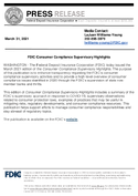FDIC Consumer Compliance Supervisory Highlights