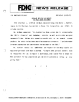 Kunkler Resigns as Deputy to FDIC Board Chairman