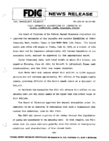 FDIC Approves Assumption of Deposits of Hobby Community Bank Houston Texas