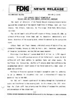 FDIC Approves Deposit Assumption of Orleans Bank and Trust Company New Orleans Louisiana