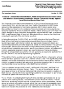 Joint ReleaseFinancial Crimes Enforcement Network Federal Deposit Insurance Corporation and New York State Banking Department Assess Civil Money Penalty Against Israel Discount Bank of New York