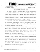 FDIC Grants Assistance to Prevent Failure of American National Bank Parma Ohio