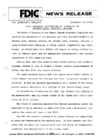 FDIC Approves Assumption of Deposits of Century Bank Phoenix Arizona