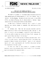 FDIC to Pay Off Insured Depositors in The First National Bank of Sheridan Sheridan Wyoming