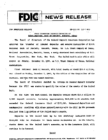 FDIC Transfers Insured Deposits of First National Bank of Rowlett Rowlett Texas