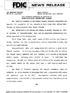 FDIC Approves Assumption of Deposits of North Ridge Bank Oakland Florida