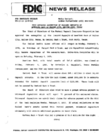 FDIC Approves Assumption of Insured Deposits of American Bank of Haltom City Haltom City Texas