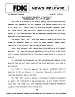 FDIC Approves Assumption of Deposits of The Waller Bank N A Waller Texas