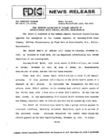 FDIC Approves Assumption of Insured Deposits of Guaranty First Trust Company Waltham Massachusetts