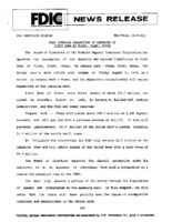 FDIC Approves Assumption of Deposits of First Bank of Plano Plano Texas