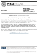 FDIC Makes Public April Enforcement Actions