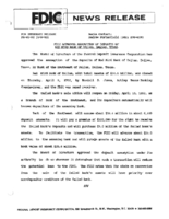 FDIC Approves Assumption of Deposits of Red Bird Bank of Dallas Dallas Texas