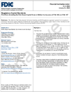 Final Rule Amending the RiskBased Capital Rules to Reflect the Issuance of FAS 166 and FAS 167
