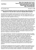 Federal Financial Regulatory Agencies Issue Interagency Policy Statement on the Allowance for Loan and Lease Losses and Frequently Asked Questions