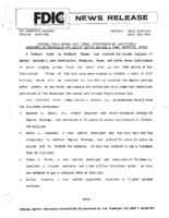 Federal Judge Orders Jail Terms Forfeitures by Individuals Convicted of Defrauding the Failed Empire Savings  Loan Mesquite Texas
