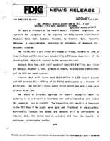 FDIC Approves Deposit Assumption of Waukomis State Bank Waukomis Oklahoma