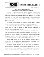 FDIC Transfers Insured Deposits of Beaver Creek State Bank Beaver Creek Minnesota