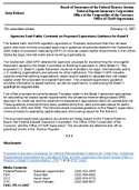 Agencies Seek Public Comment on Proposed Supervisory Guidance for Basel II