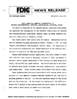 FDIC Approves Deposit Assumption of Western BankWestwood National Association Houston Texas