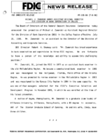 Michael J Zamorski Named Assistant Regional Director for Division of Bank Supervision in Dallas