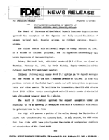 FDIC Approves Assumption of Deposits of Gateway National Bank Phoenix Arizona