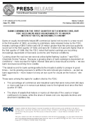 Bank Earnings in the First Quarter Set a New Record but FDIC Sees Increased Vulnerability to Higher Interest Rates Weakening Economy