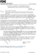 Proposed Rule on Notice Requirements for Investments in Real Estate Activities Life Insurance Products and Annuity Contracts Part 362 of the FDICs Rules and Regulations