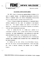 FDIC Appoints Hoffman Inspector General