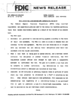 FDIC Clarifies Liquidation and Supervision Policies