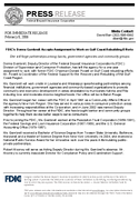 FDICs Donna Gambrell Accepts Assignment to Work on Gulf Coast Rebuilding EffortsShe will forge partnerships among banks government agencies and community groups