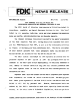 FDIC Approves 518 Million Budget for Supervision Regulation and Insurance Functions in 1993