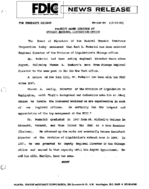 Federici Named Director of Chicago Regional Liquidation Office