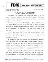 New FDIC Study Calls for Loosening Controls on Banks Enhancing Safety Supervision