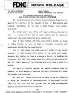 FDIC Approves Assumption of Deposits of Bank of East Hartford East Hartford Connecticut