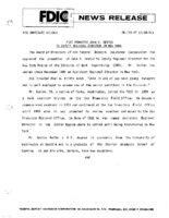 FDIC Promotes John R Sexton to Deputy Regional Director in New York