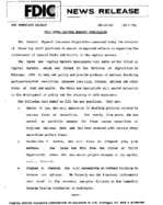 FDIC Names Capital Markets Specialist