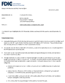 Third Quarter 2021 CFO Report to the Board