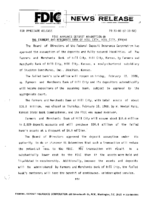 FDIC Approves Deposit Assumption of The Farmers and Merchants Bank of Hill City Hill City Kansas