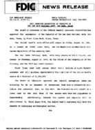 FDIC Approves Assumption of Deposits of The San Saba National Bank San Saba Texas