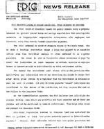 FDIC Proposes Limits on Golden Parachutes Other Payments to Insiders